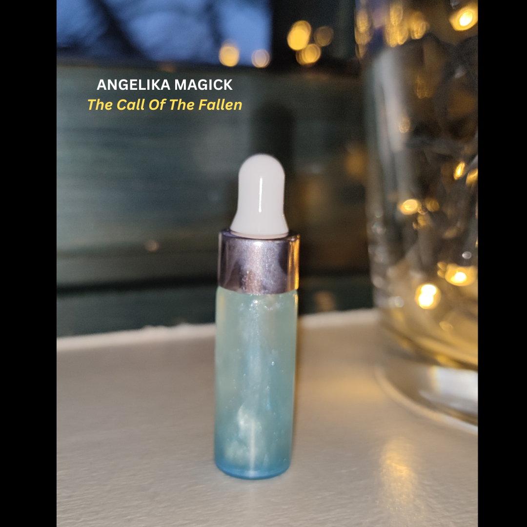 One 5ml bottle - Acquatica - Handcrafted Ritual Magical Oil - Intention Oil - Spell Oil - Spirit Offering Oil - by Angelika Magick