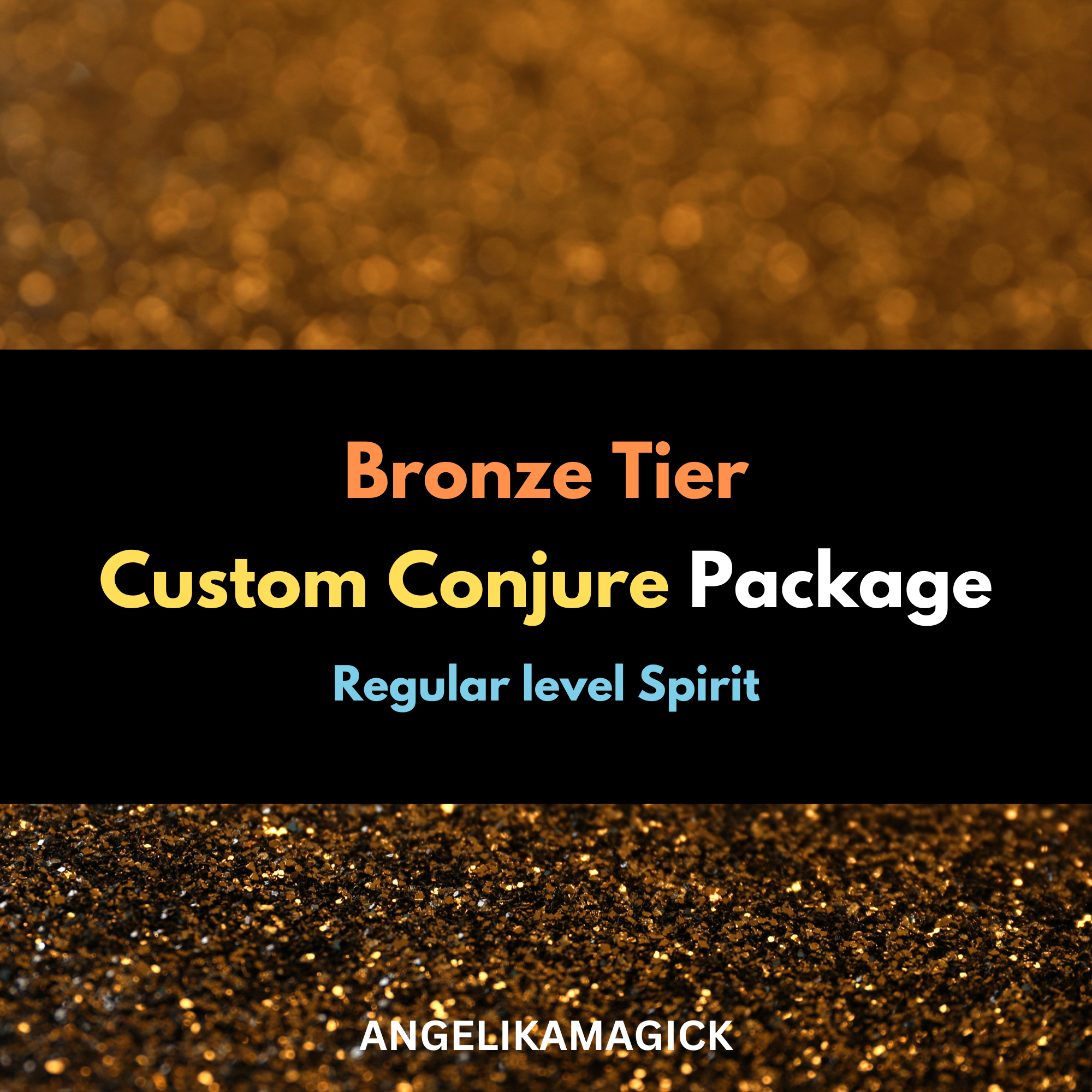 NEW!! Bronze Tier Custom Conjure Package - Regular Level Spirit - Direct Binding