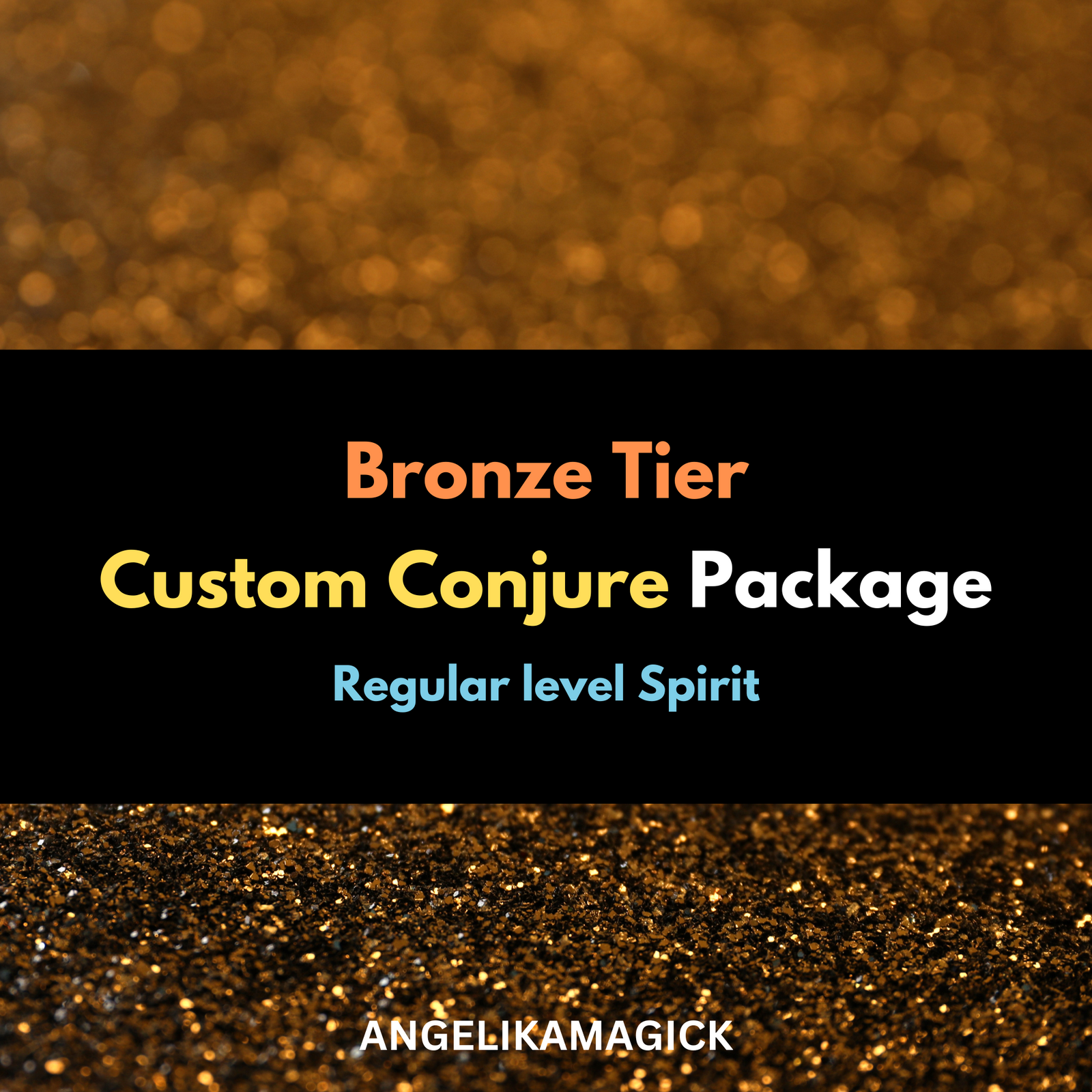 NEW!! Bronze Tier Custom Conjure Package - Regular Level Spirit - Direct Binding