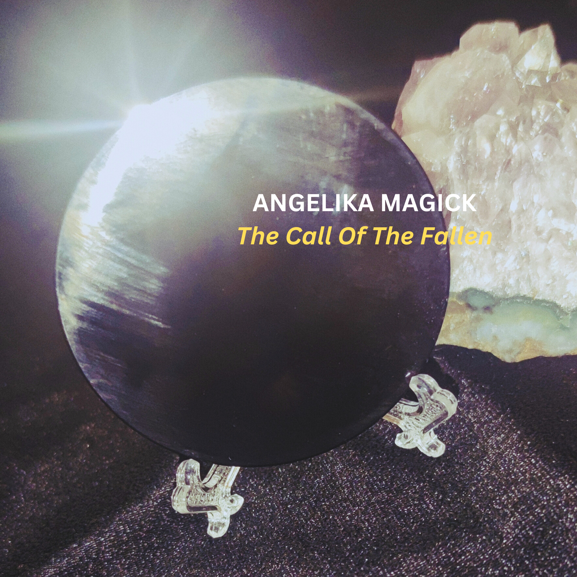Commander Fallen Angelic Warrior R. with Enchanted Black Mirror - Spell Cast to Erase Negativity and Curse Deflection - With Video