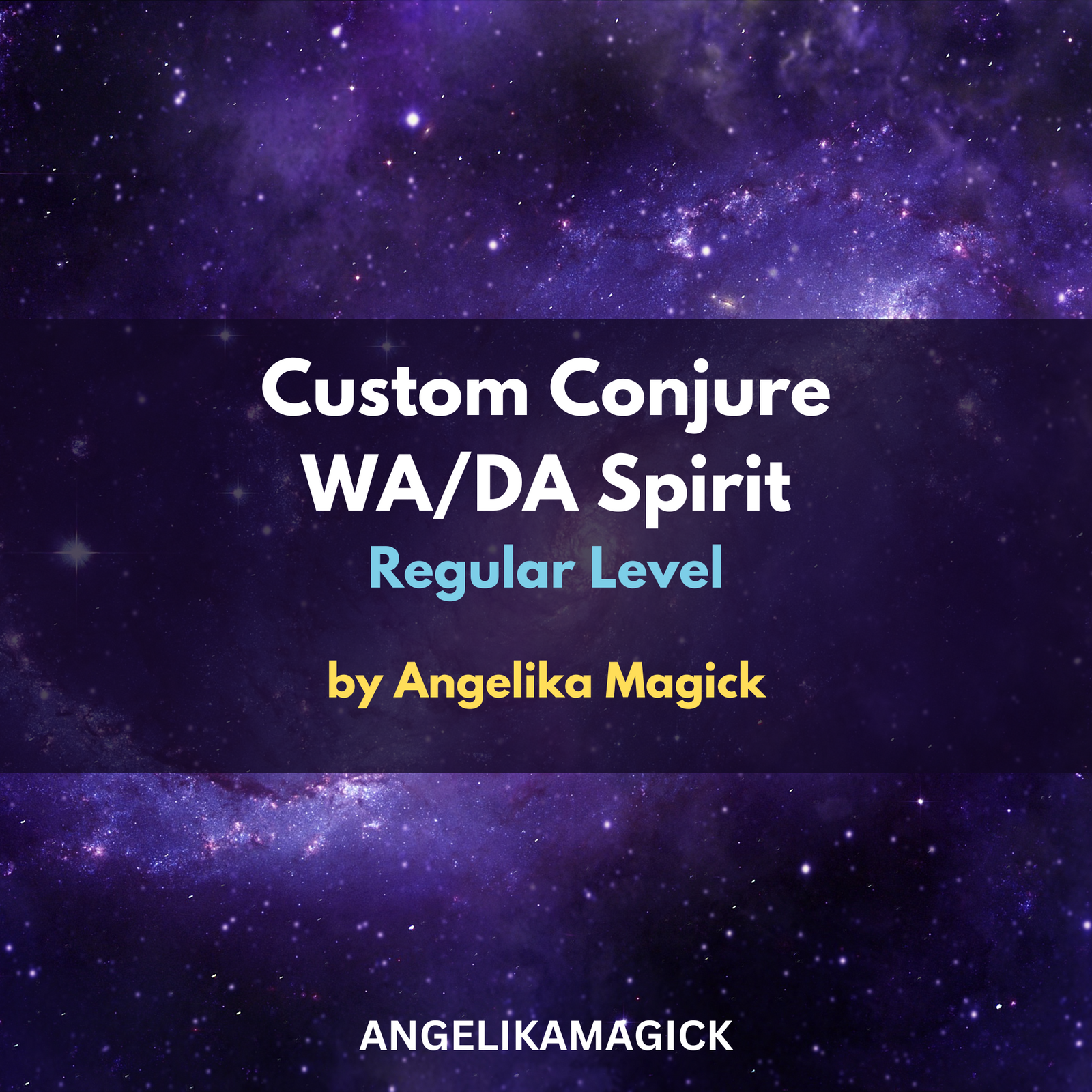 Custom Conjure of a Regular Level Spirit Companion with Direct Binding - Spirit Binding - Remote Binding