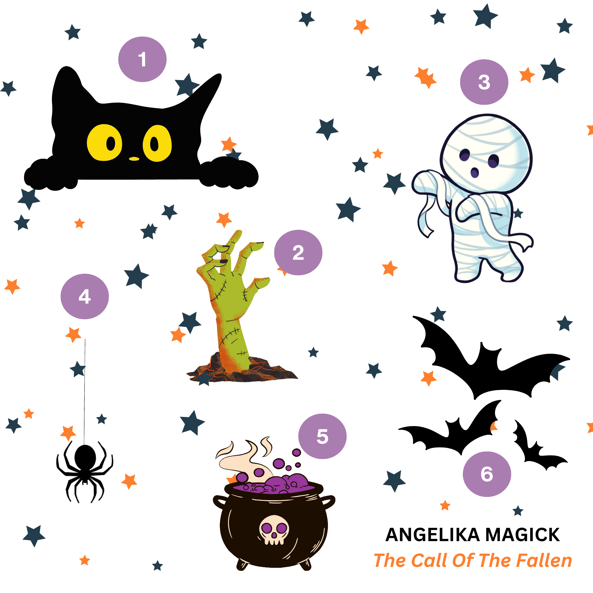Samhain-Halloween Light Arts Mystery Spirit - Choose one Halloween Symbol & Get a New Spirit Companion - Direct Binding
