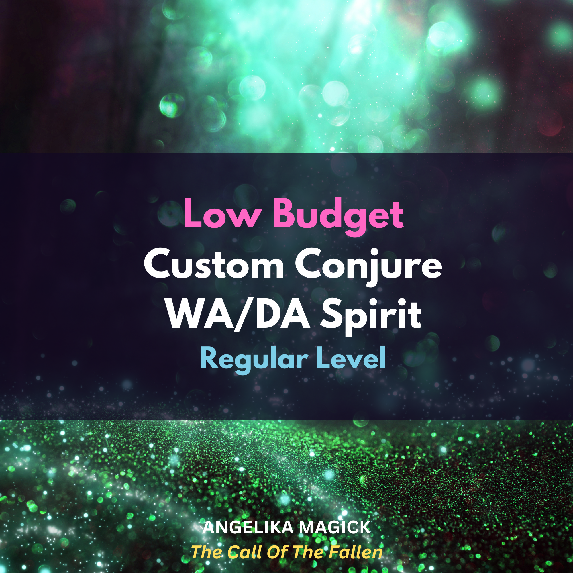 Low Budget Custom Conjure of a Regular Level Spirit Companion with Direct Binding - Spirit Binding - Remote Binding