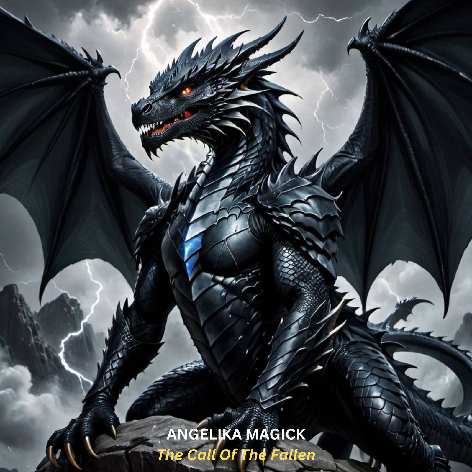 Fierce Protection and Expert of Dark Magick Male Black Dragon S.- Preconjured - Direct Binding - Spirit Keeping- Angelika Magick