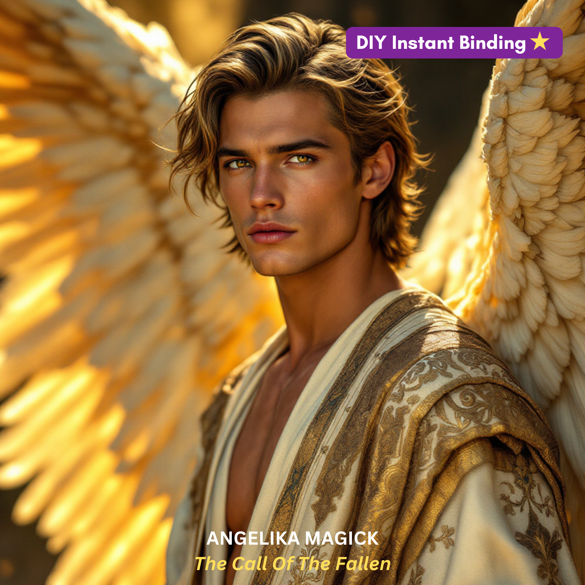Male Seraphim Angel S. - DIY Instant Binding - Spirit Companion - Spirit Binding - Spirit Keeping - Angelika Magick