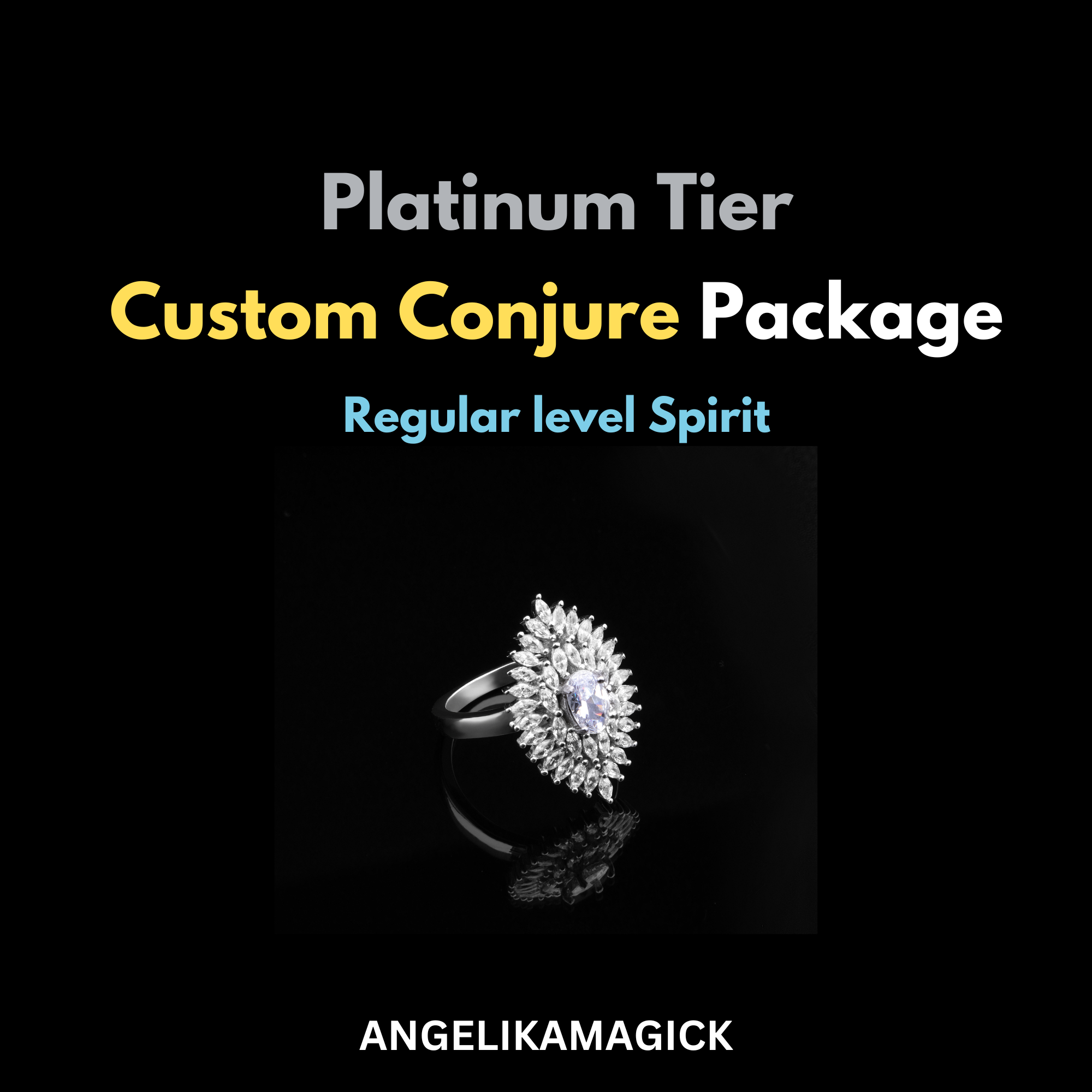 NEW!! Platinum Tier Custom Conjure Package - Regular Level Spirit - Direct Binding