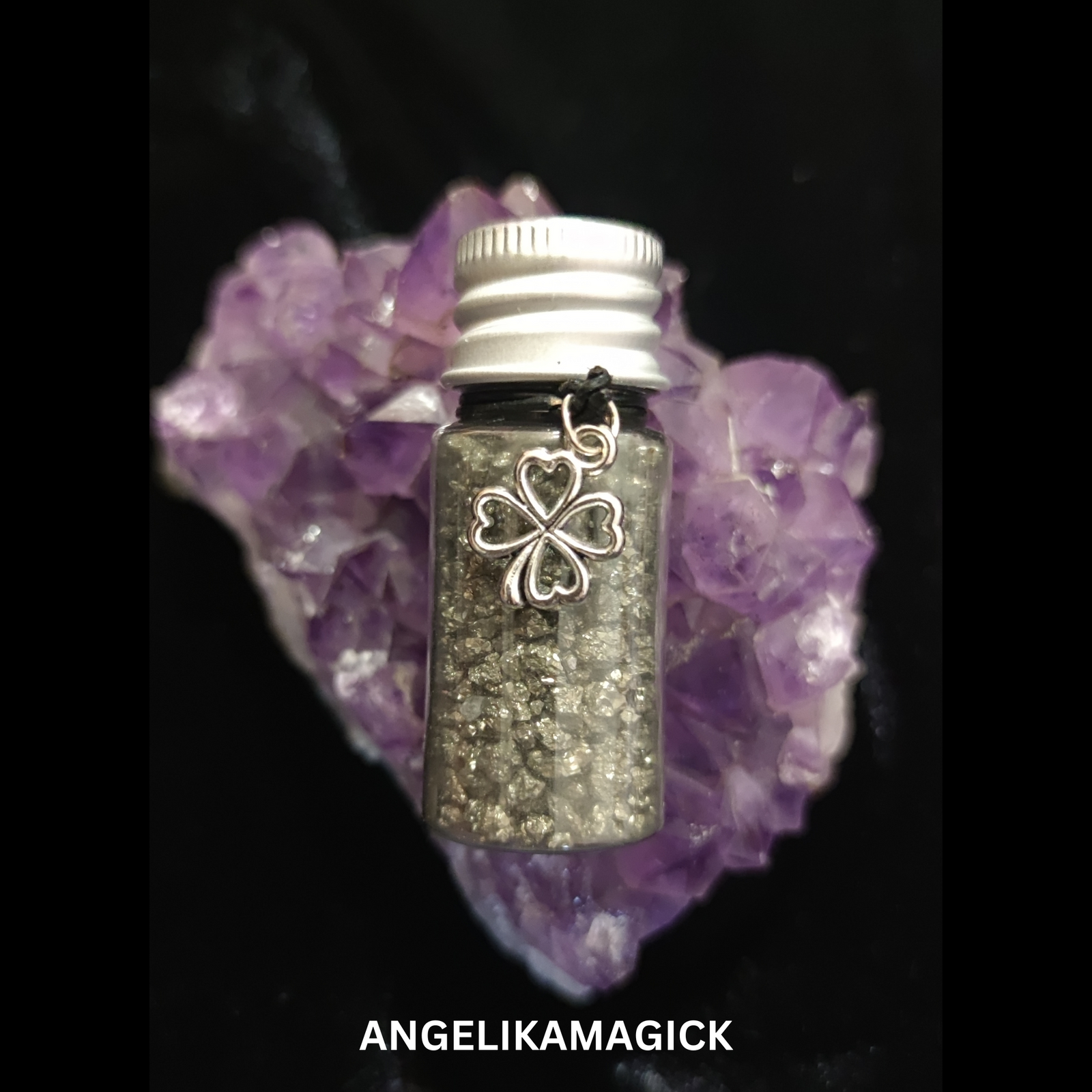 Pyrite Alchemy of Silver Flow and Golden Growth - Spell for Prosperity and Financial Wisdom - Spell by Angelika Magick - Vessel Bound Spell