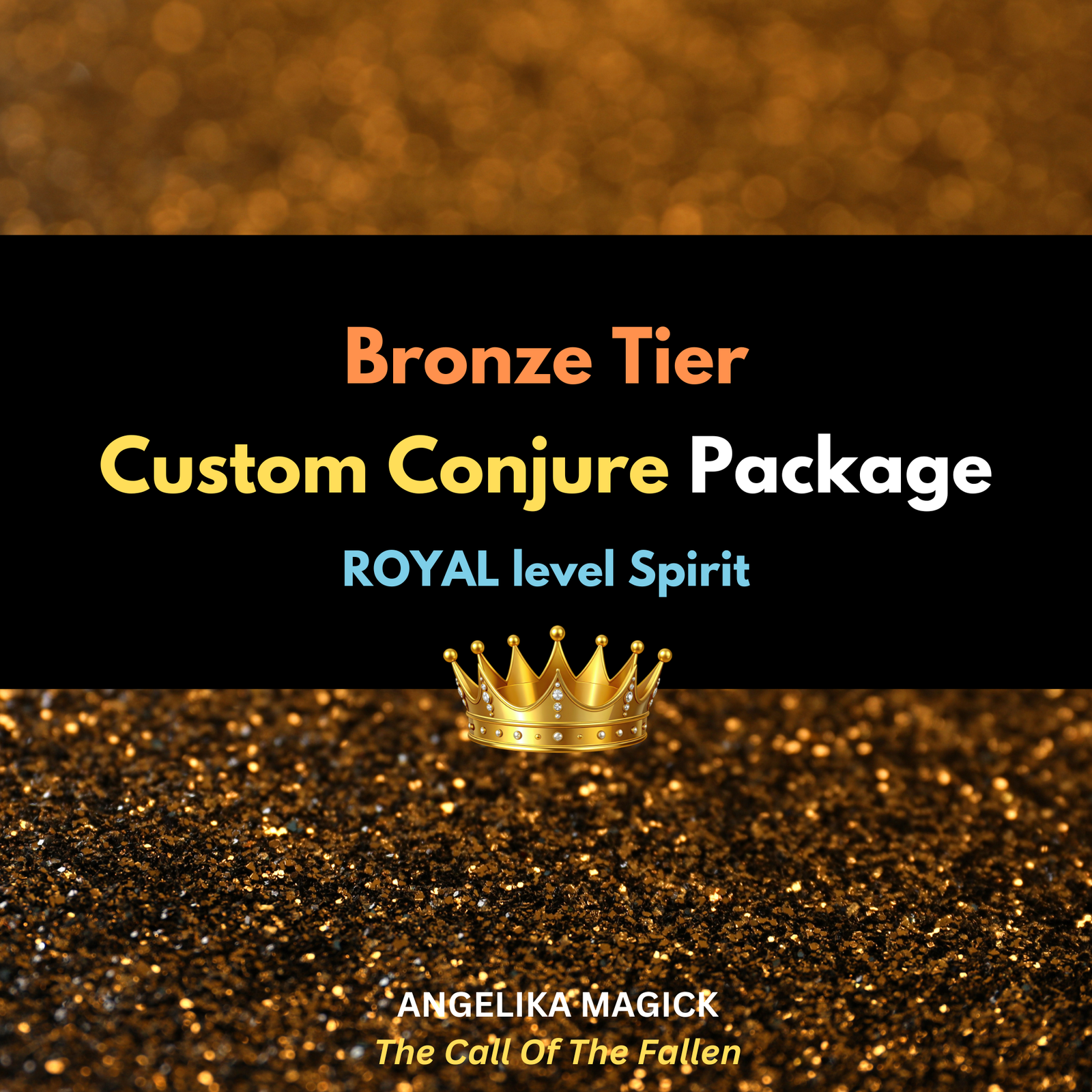 NEW!! ROYAL LEVEL Bronze Tier Custom Conjure Package - Regular Level Spirit - Direct Binding