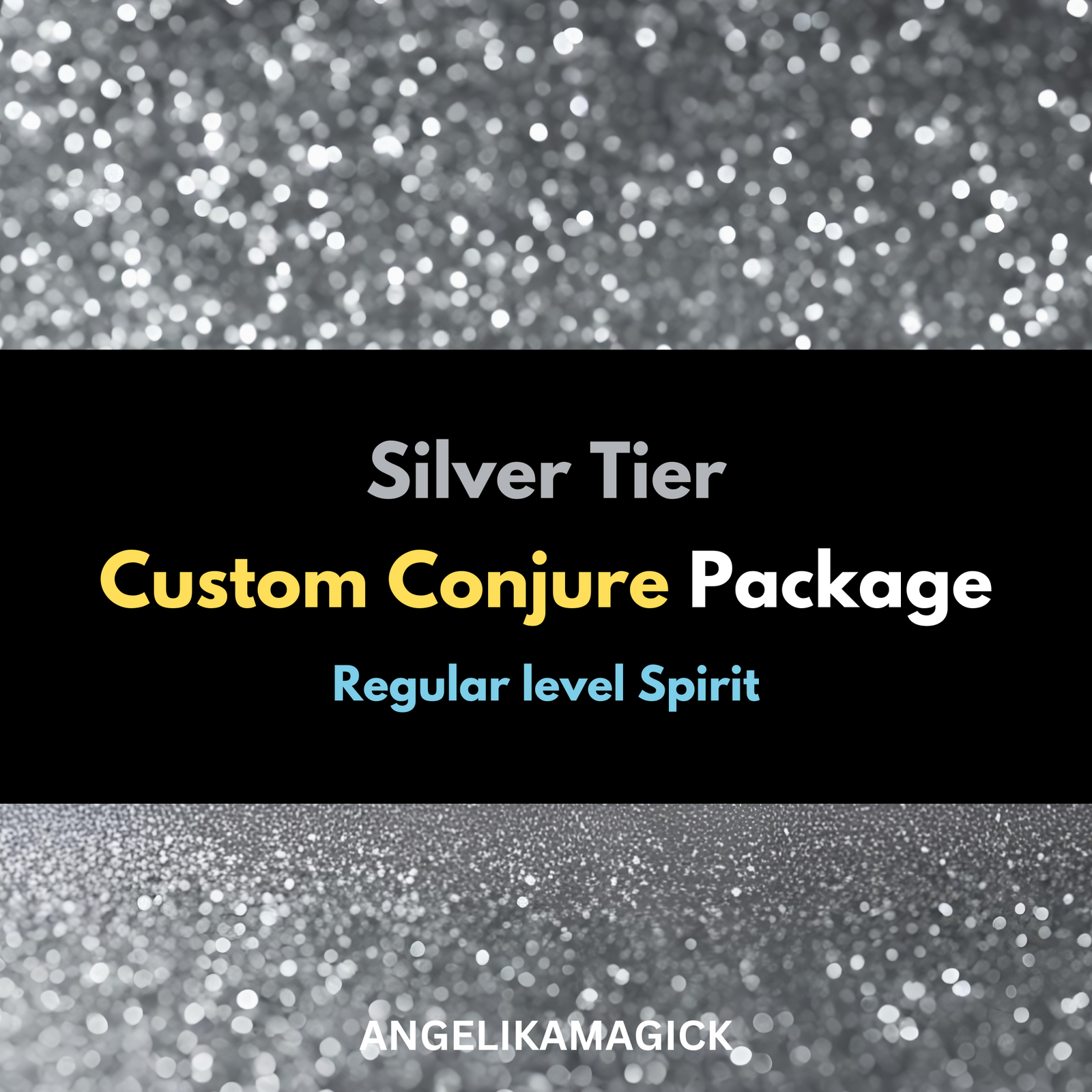 NEW!! Silver Level Custom Conjure Package - Regular Level Spirit - Direct Binding