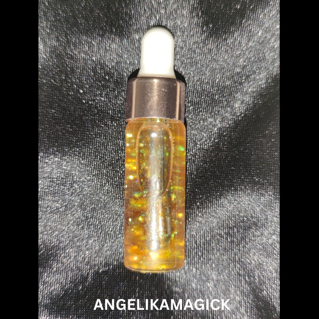 One 5ml bottle - Kiss Aeternus - Handcrafted Ritual Magical Oil - Intention Oil - Spell Oil - Spirit Offering Oil - by Angelika Magick