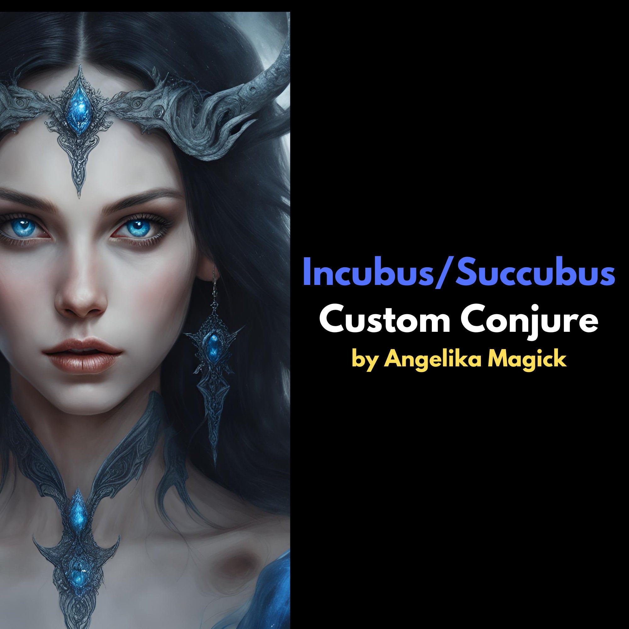 Custom Conjure of a Regular Non-Infernal Incubus/Succubus Spirit Companion with Direct Binding - Spirit Binding